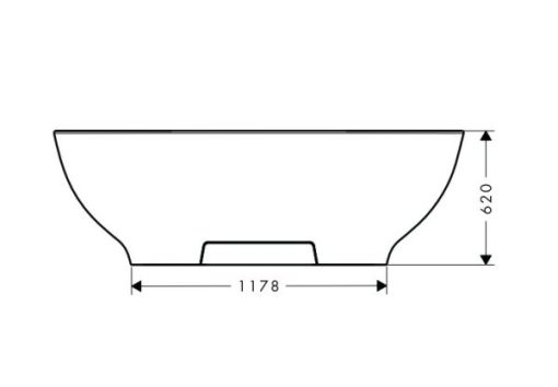 Bồn tắm Massaud 1900mm 588.32.610 - 5