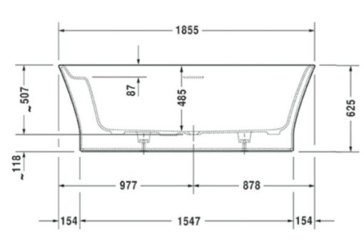 Bồn tắm độc lập Cape Cod 588.45.690 - 5