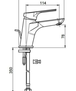 Vòi Lavabo Hafele Emma 589.02.030 - 5