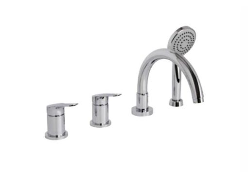 Bộ vòi nóng lạnh 4 lỗ cho bồn tắm Emma MS: 589.02.035 - 1