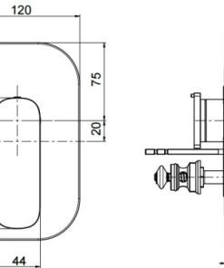 Bộ trộn bồn tắm âm tường Anista MS: 589.02.157 - 6 Bộ trộn bồn tắm âm tường Anista MS: 589.02.157 - 5