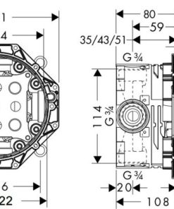 Bộ âm van đóng mở/ chuyển đổi chức năng ba hướng MS: 589.29.145 - 6 Bộ âm van đóng mở/ chuyển đổi chức năng ba hướng MS: 589.29.145 - 5