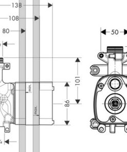 Bộ âm bộ sen tay Hansgrohe 589.29.687 - 5