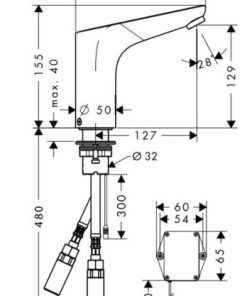 Vòi lavabo điện tử Hasgrohe Focus 589.29.326 - 6 Vòi lavabo điện tử Hasgrohe Focus 589.29.326 - 5