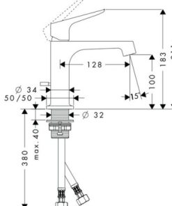 Vòi lavabo Axor Citterio M 589.29.520 - 6 Vòi lavabo Axor Citterio M 589.29.520 - 5