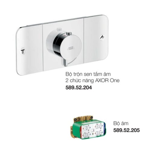 Bộ trộn sen tắm âm AXOR One Hansgrohe 589.52.229 - 3