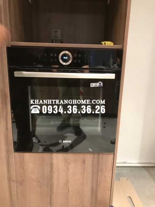 LÒ NƯỚNG ÂM TỦ BOSCH HBG634BB1B SERIE 8 71L HYDROCLEAN