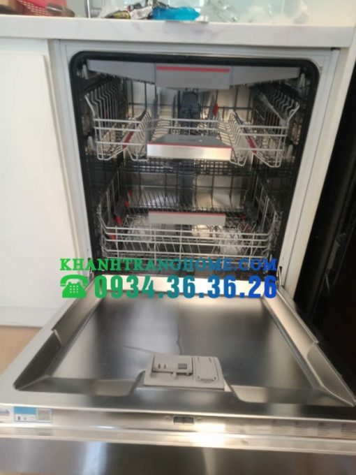 MÁY RỬA BÁT BÁN ÂM BOSCH SMU6ECS57E SERIE 6 14 BỘ