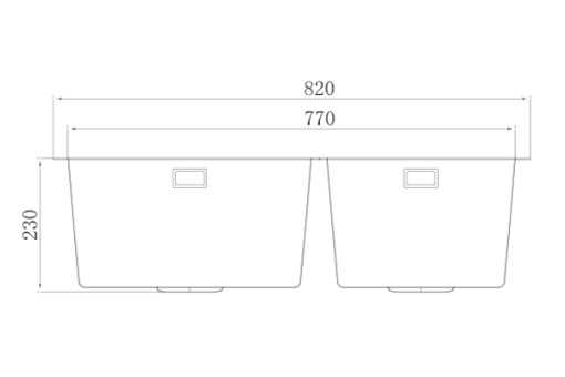 Chậu rửa chén Maadela MDS-8245D - 3