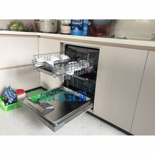 MÁY RỬA BÁT BÁN ÂM BOSCH SMU6ECS57E SERIE 6 14 BỘ