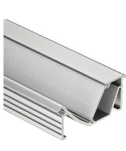 Thanh nhôm gắn âm, góc chiếu nghiêng, kính mờ 833.74.845