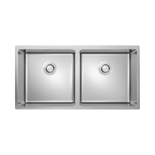 CHẬU RỬA CHÉN BÁT KONOX UNDERMOUNT CUBE 8744DU - 1