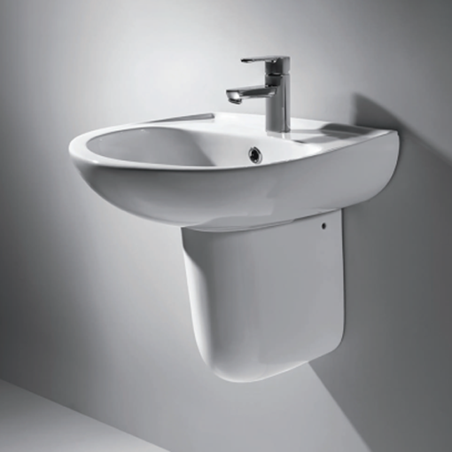 Chậu rửa lavabo treo tường Bello BB-800312 - 1