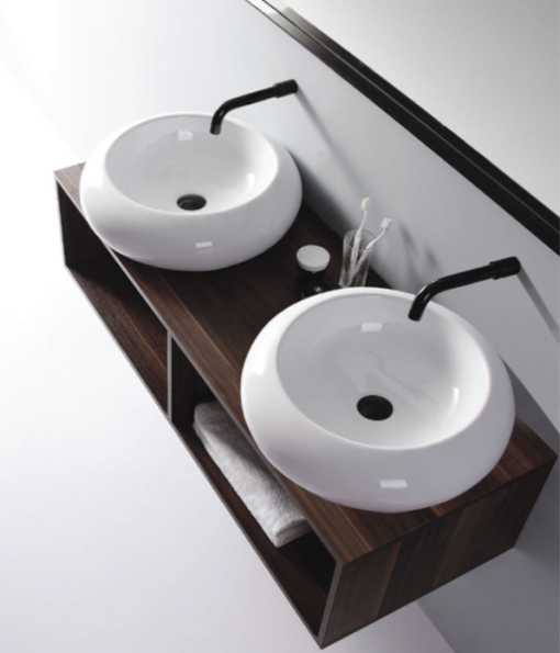 Chậu rửa mặt đặt bàn lavabo Bello BB-300211 - 3
