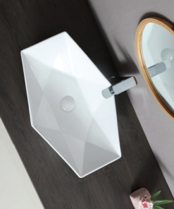 Chậu rửa mặt lavabo dương vành Bello BB-400501 - 9