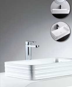 Chậu rửa mặt lavabo đặt bàn Bello BB-400502 - 9