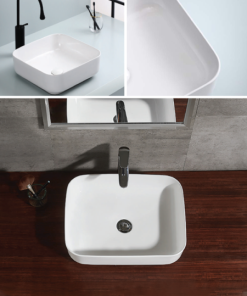 Chậu rửa mặt lavabo dương vành Bello BB-500169 - 7