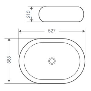 Chậu rửa lavabo dương vành Bello BB-500183 - 9