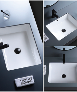 Chậu rửa mặt lavabo dương vành Bello BB-500190 - 8 Chậu rửa mặt lavabo dương vành Bello BB-500190 - 7