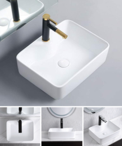 Chậu rửa mặt đặt bàn lavabo Bello BB-800311 - 7