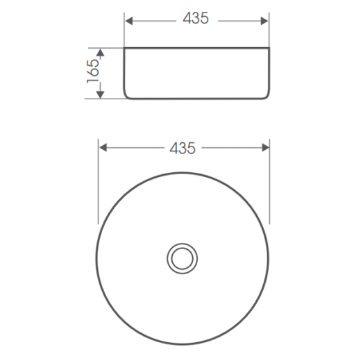 Chậu rửa mặt đặt bàn lavabo Bello BB-800319 - 5