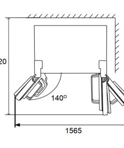 Tủ lạnh SIDE BY SIDE Hafele HF-SB6321FB 534.14.110 - 11