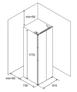 Tủ lạnh SIDE BY SIDE Hafele HF-SB6321FB 534.14.110 - 9