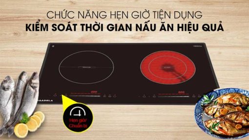 Bếp kết hợp điện từ Maadela MD-222IH - 7