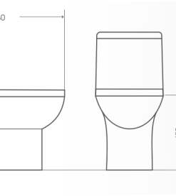 Bồn cầu 1 khối Bello BT-300544 - 15