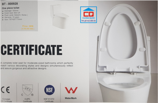 Bồn cầu BELLO BT - 800928 - 7