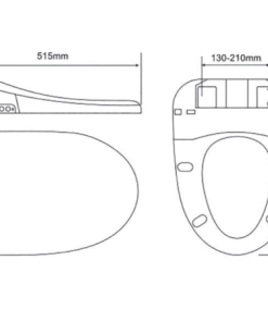Nắp bồn cầu thông minh Bello BT-800210E - 13