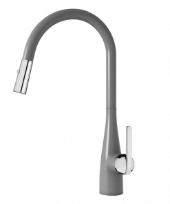 VÒI RỬA DÂY RÚT KONOX CURVA Grey