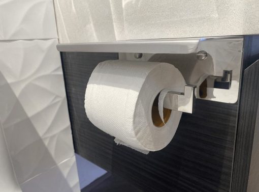 Giá treo giấy vệ sinh có kệ Hafele 983.56.001 - 9