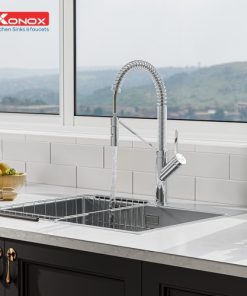 VÒI RỬA CHÉN BÁT DÂY RÚT KONOX GUSTA - 10 VÒI RỬA CHÉN BÁT DÂY RÚT KONOX GUSTA - 9