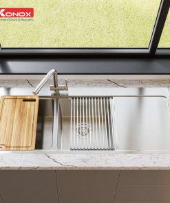 CHẬU RỬA CHÉN BÁT KONOX WORKSTATION TOPMOUNT SINK KN11650TD - 14 CHẬU RỬA CHÉN BÁT KONOX WORKSTATION TOPMOUNT SINK KN11650TD - 13