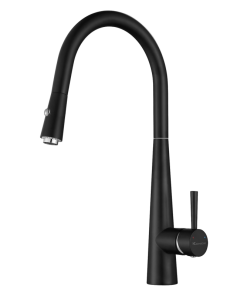 VÒI RỬA CHÉN BÁT RÚT DÂY KONOX KN1901B BLACK