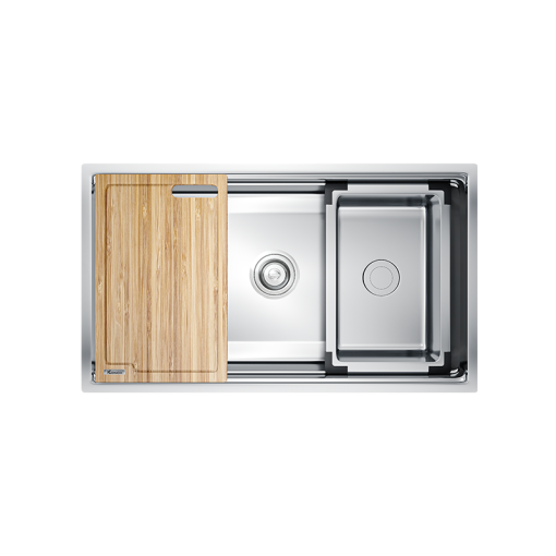 CHẬU RỬA CHÉN BÁT KONOX WORKSTATION UNDERMOUNT SINK KN7644SU - 1