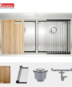 CHẬU RỬA CHÉN BÁT KONOX WORKSTATION TOPMOUNT SINK KN8250TD - 12 CHẬU RỬA CHÉN BÁT KONOX WORKSTATION TOPMOUNT SINK KN8250TD - 11