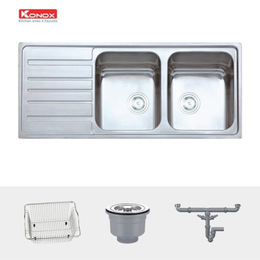 CHẬU RỬA CHÉN BÁT KONOX EUROPEAN ARTUSI KS11650 1D - 5