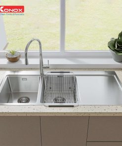 CHẬU RỬA CHÉN BÁT KONOX TURKEY SINK MIRO 1160 - 14 CHẬU RỬA CHÉN BÁT KONOX TURKEY SINK MIRO 1160 - 13