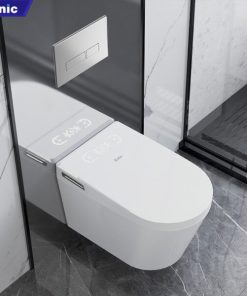 Bồn cầu thông minh treo tường Enic Smart H01 (Nút điều khiển nâng cấp)