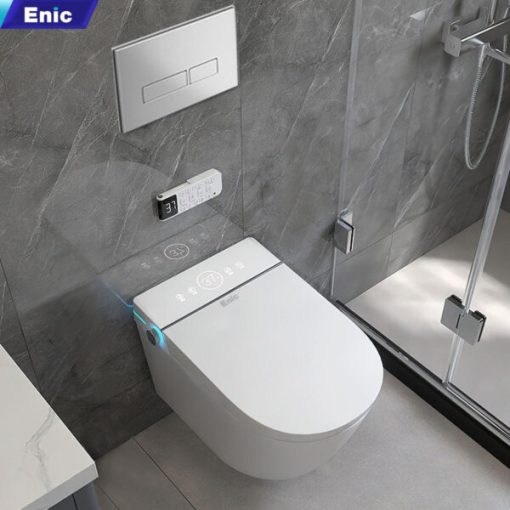 Bồn cầu thông minh treo tường Enic Smart H03 (Nút điều khiển tròn) - 1