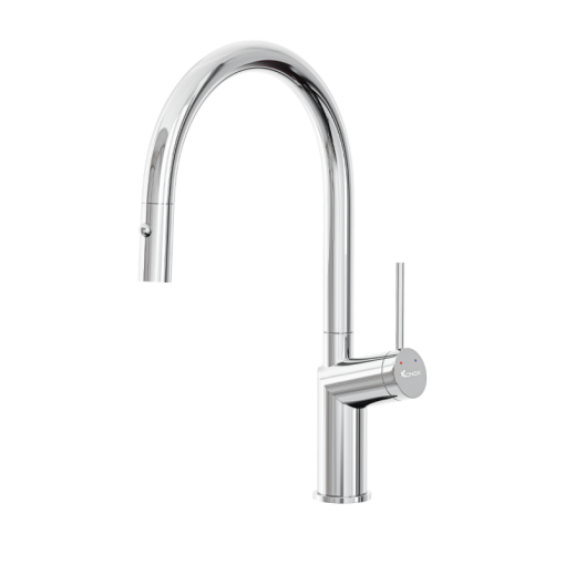 VÒI RỬA CHÉN BÁT RÚT DÂY KONOX NEVA CHROME - 1