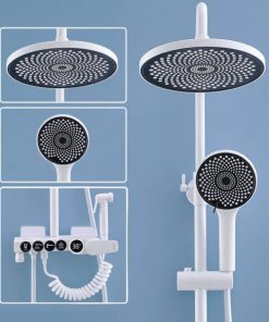 Bộ sen tắm thông minh Enic KD - TRÒN LED