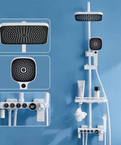 Bộ sen tắm thông minh Enic KD - VUÔNG LED