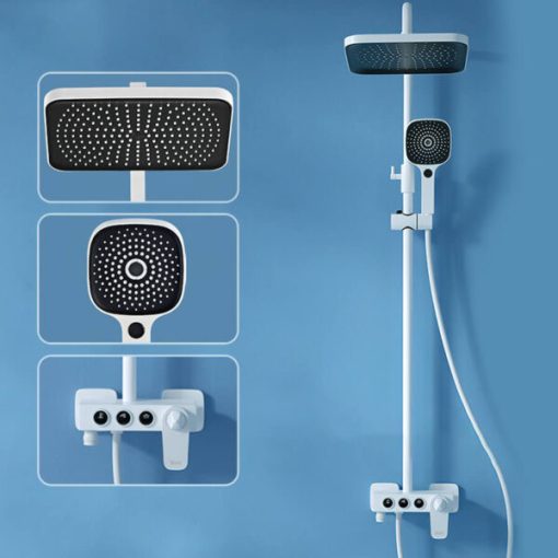 Bộ sen tắm thông minh Enic KD - VUÔNG TIÊU CHUẨN - 1