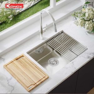 CHẬU RỬA CHÉN BÁT KONOX WORKSTATION UNDERMOUNT SINK KN6046SU - 17