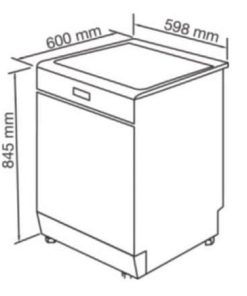 MÁY RỬA BÁT BOSCH SMS6ECI07E ĐỘC LẬP SERIE 6 14 BỘ - 33