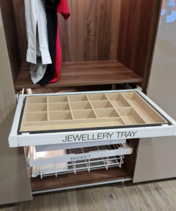 Khay đựng trang sức Hafele 800mm màu trắng 807.95.803 - 10 Khay đựng trang sức Hafele 800mm màu trắng 807.95.803 - 9