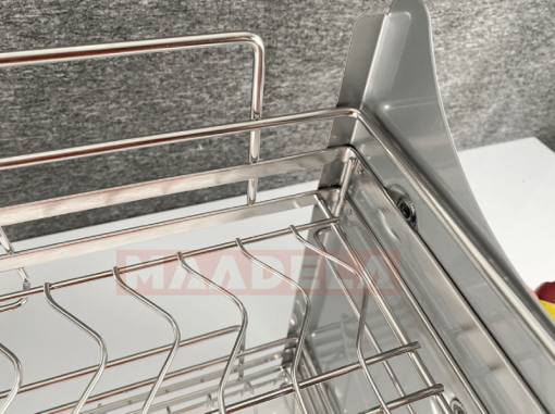 Giá bát đĩa nâng hạ Inox 304 tủ bếp trên Maadela MP-G30-2.80 - 3